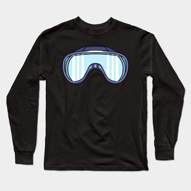 Scuba Diver Diving Long Sleeve T-Shirt by fromherotozero
